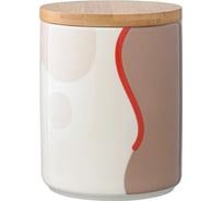 Банка для хранения Tkano бежевого цвета с авторским принтом Freak Fruit, 1,25 л TK22-TW_JAR0005