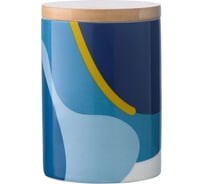 Банка для хранения Tkano синего цвета с авторским принтом Freak Fruit, 275 мл TK22-TW_JAR0010