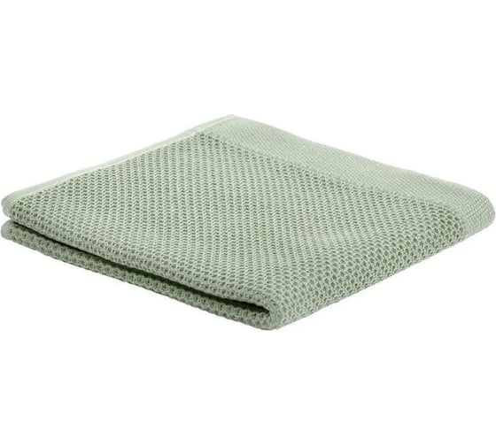 Полотенце для лица вафельное Tkano цвета шалфея Essential, 30x30 см TK23-FT0004 1