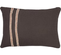 Подушка декоративная Tkano базовая Braids серо-коричневого цвета Ethnic, 30x45 см TK23-CU0007