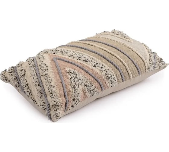 Подушка декоративная Tkano с кантом и бахромой Ethnic, 30x60 см TK20-CU0012