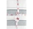 Набор полотенец TAC MAKROME, 50x90, 70x140, 490 г/м2 GRAY, серый 1726 2