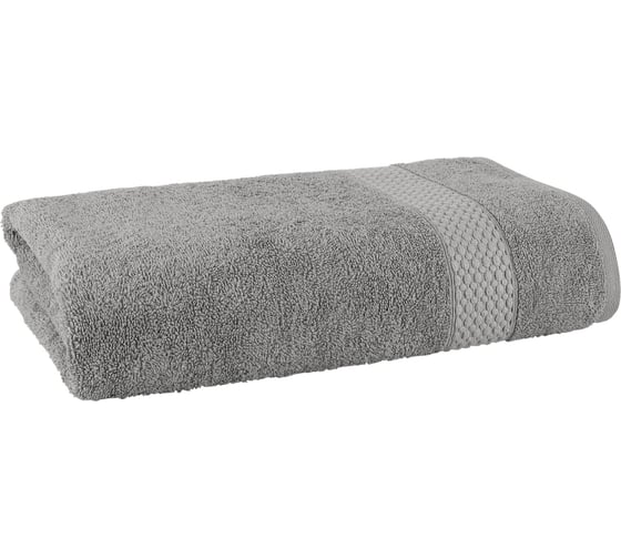 Полотенце махровое TAC DANTE, 70x140, 500 г/м2 GRAY, серый 1718-77870