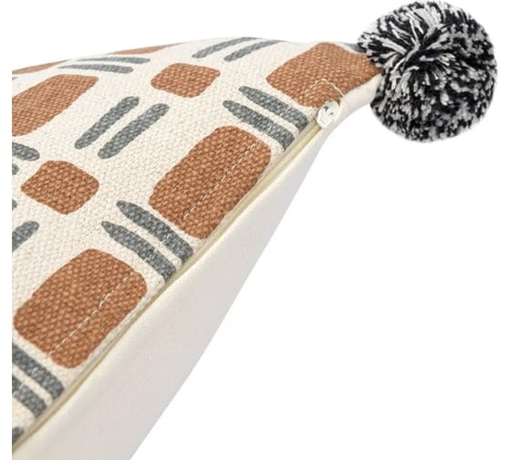 Подушка Tkano с геометрическим рисунком Abstract play Ethnic, 30x45 см TK23-CU0018