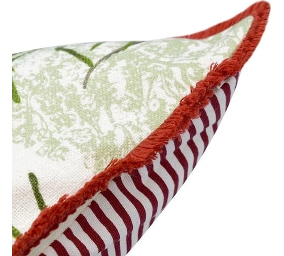 Подушка декоративная Tkano с рисунком Northern cardinal New Year Essential, 45x45 см TK23-CU0013