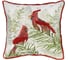 Подушка декоративная Tkano с рисунком Northern cardinal New Year Essential, 45x45 см TK23-CU0013 1