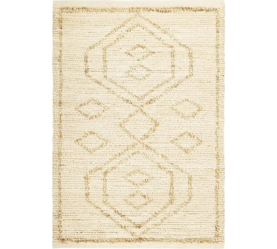 Ковер Tkano из джута и переработанного хлопка Kolkata Ethnic, 200x300 см TK23-DR0021