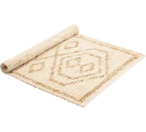 Ковер Tkano из джута и переработанного хлопка Kolkata Ethnic, 120x180 см TK23-DR0019