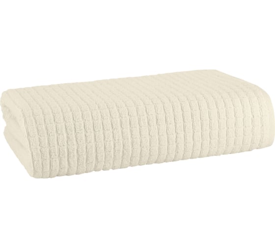 Полотенце махровое TAC DARBY, 70x140, 450 г/м2 KREM, кремовый 2796-21432