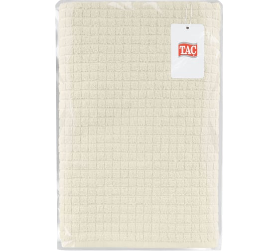 Полотенце махровое TAC DARBY, 70x140, 450 г/м2 KREM, кремовый 2796-21432