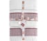 Набор полотенец TAC MAKROME, 50x90, 70x140, 490 г/м2 RED, красный 1733 2