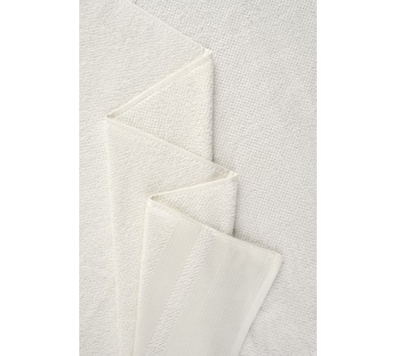 Полотенце махровое TAC DIAMOND, 70x140, 500 г/м2 BEYAZ, белый 1715-11500