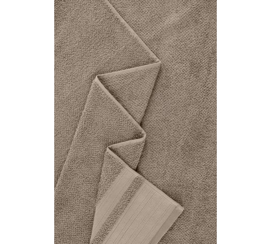 Полотенце махровое TAC DIAMOND, 70x140, 500 г/м2 KAHVE, коричневый 1715-11504