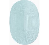 Салфетка сервировочная Доляна "Овал", цвет голубой, 45х30 см 9954056