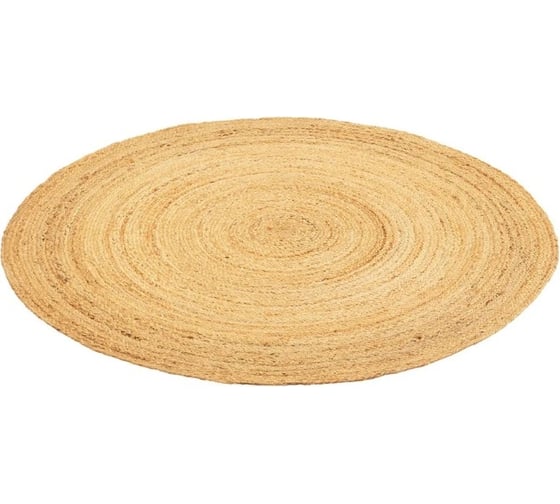 Ковер Tkano из джута круглый базовый Ethnic, 90 см TK23-DR0071
