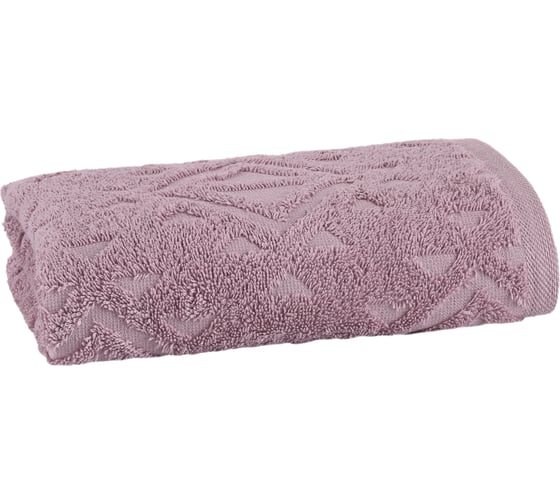 Полотенце махровое TAC JACQUARD, 50x90, 500 г/м2 LILAC, сиреневый 2793-21419