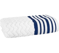 Полотенце махровое TAC LINE, 50x90, 500 г/м2 MAVI, белый, синий 2786-21401