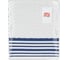 Полотенце махровое TAC LINE, 50x90, 500 г/м2 MAVI, белый, синий 2786-21401 4