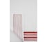Полотенце махровое TAC LINE, 70x140, 500 г/м2 RED, белый, красный 2787-21406 2