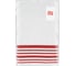 Полотенце махровое TAC LINE, 70x140, 500 г/м2 RED, белый, красный 2787-21406 4