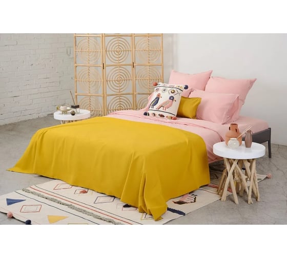Ковер Tkano из хлопка в этническом стиле с орнаментом Птицы Ethnic, 160x230 см TK20-DR0002