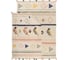 Ковер Tkano из хлопка в этническом стиле с орнаментом Птицы Ethnic, 160x230 см TK20-DR0002 1
