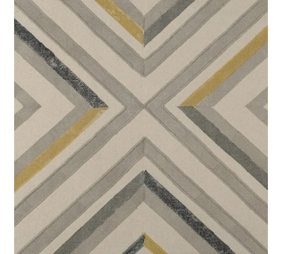 Ковер Tkano из хлопка с контрастным узором и кисточками Ethnic, 200x300 см TK20-DR0021