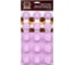 Форма из силикона Marmiton Цветочки 15 ячеек 29,5x17,5x2,5 см, лиловый 17153 1