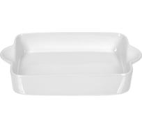 Форма керамическая для запекания Marmiton прямоугольная, с ручками, 30x15x8 см, 1,25 л, белая 17362-в