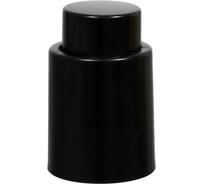 Пробка вакуумная для бутылки Marmiton 4,5x7 см, черный 17093-в2