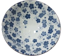 Тарелка Homium Japanese Collection, Очарование, глубокая (миска), белый/синий, D20 см platejcnew03wblue