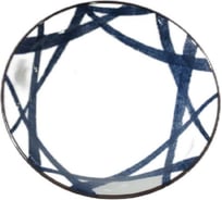 Тарелка Homium Japanese Collection, Очарование, глубокая (миска), белый/синий, D20 см platejcnew05wblue