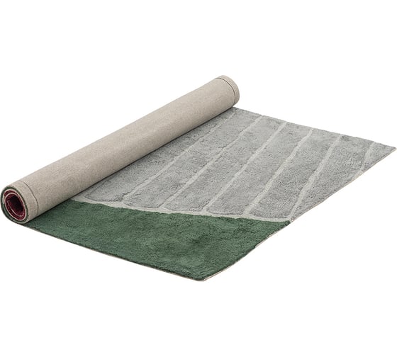 Ковер из хлопка с рисунком Tea plantation из коллекции Terra Tkano 160x230 см TK22-DR0008