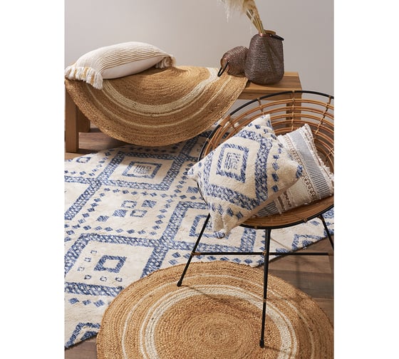 Ковер из хлопка Nagpur из коллекции Ethnic Tkano 70x160 см TK23-DR0081