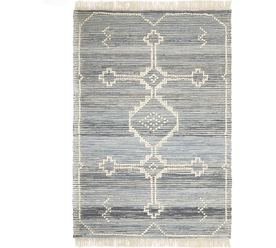 Ковер из шерсти и денима Jammu из коллекции Ethnic Tkano 120x180см TK23-DR0035 1