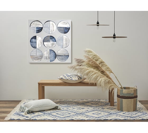 Ковер из хлопка Nagpur из коллекции Ethnic Tkano 160x230 см TK23-DR0082