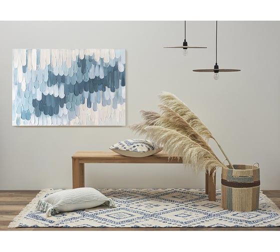 Ковер из хлопка Nagpur из коллекции Ethnic Tkano 160x230 см TK23-DR0082