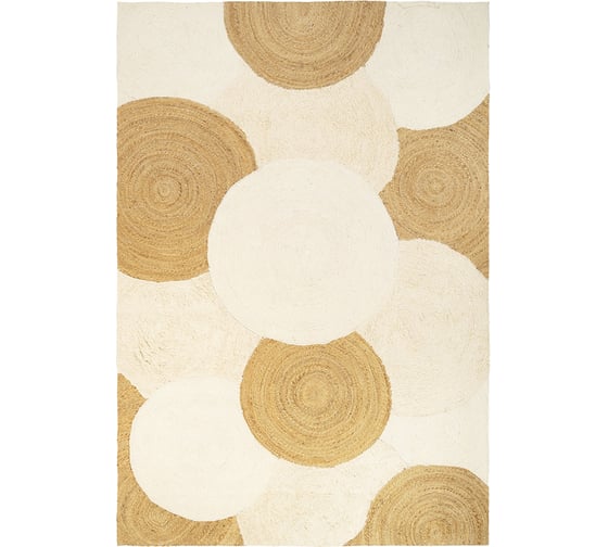 Ковер из джута, шерсти из хлопка Agra из коллекции Ethnic Tkano 160x230см TK23-DR0013 1