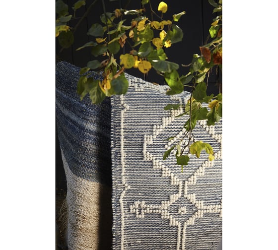 Ковер из шерсти и денима Jammu из коллекции Ethnic Tkano 160x230см TK23-DR0036