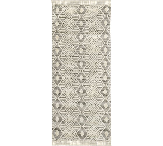 Ковер с бахромой из хлопка Chennai из коллекции Ethnic Tkano 70x160 см TK23-DR0083 1