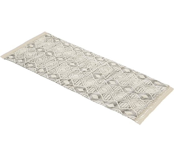 Ковер с бахромой из хлопка Chennai из коллекции Ethnic Tkano 70x160 см TK23-DR0083