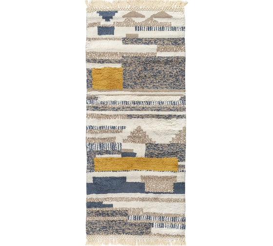 Ковер из хлопка Kochi из коллекции Ethnic Tkano 70x160 см TK22-DR0036
