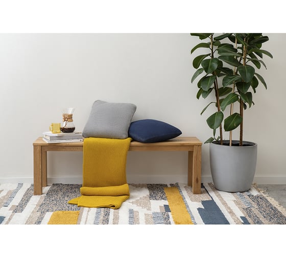 Ковер из хлопка Kochi из коллекции Ethnic Tkano 70x160 см TK22-DR0036