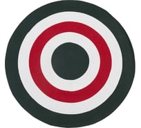 Ковер из хлопка Target темно-зеленого цвета из коллекции Ethnic Tkano Ø150 см TK22-DR0029