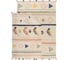 Ковер из хлопка в этническом стиле с орнаментом Птицы из коллекции Ethnic Tkano 120x180 см TK20-DR0001 2