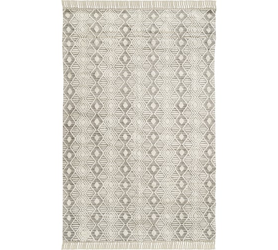 Ковер с бахромой из хлопка Chennai из коллекции Ethnic Tkano 160x230 см TK23-DR0084