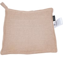 Прихватка из стираного льна Tkano Essential бежевый, 22x22 см TK22-PH0004