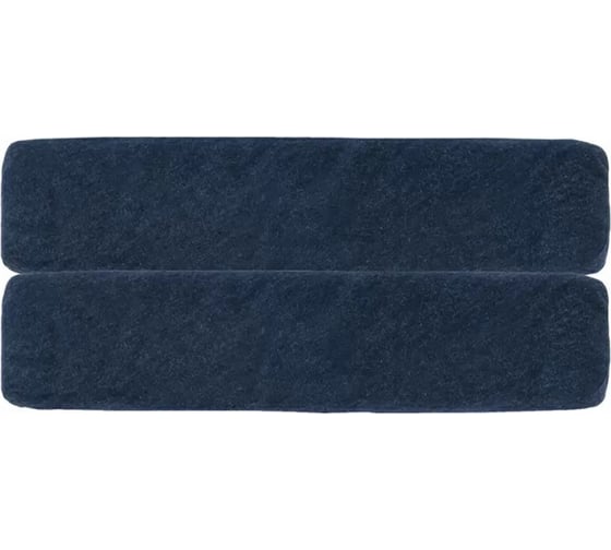 Простыня на резинке из хлопкового трикотажа Tkano Essential темно-синий, 160x200x30 см TK23-FS0007