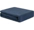 Простыня на резинке из хлопкового трикотажа Tkano Essential темно-синий, 180x200x30 см TK23-FS0008 1