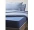 Простыня на резинке из хлопкового трикотажа Tkano Essential темно-синий, 180x200x30 см TK23-FS0008 9